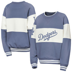 MLB Los Angeles Dodgers Outerstuff Youth Ultimate Pastels On Base Sweatshirt