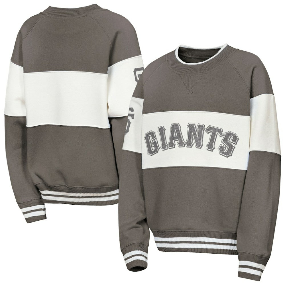 MLB San Francisco Giants Outerstuff Youth Ultimate Pastels On Base Sweatshirt