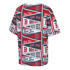 MLB Boston Red Sox Outerstuff Youth All-Over Pennant T-Shirt