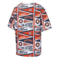 MLB Houston Astros Outerstuff Youth All-Over Pennant T-Shirt