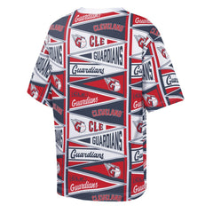 MLB Cleveland Guardians Outerstuff Youth All-Over Pennant T-Shirt