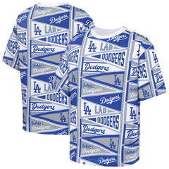 MLB Los Angeles Dodgers Outerstuff Youth All-Over Pennant T-Shirt