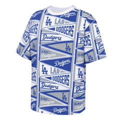 MLB Los Angeles Dodgers Outerstuff Youth All-Over Pennant T-Shirt