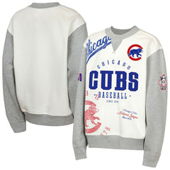 MLB Chicago Cubs Outerstuff Youth Big League Power Hit Fleece Sweatshirt