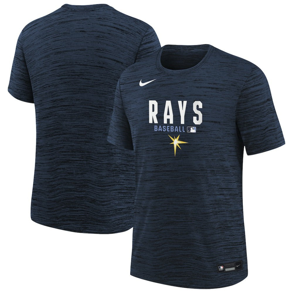 MLB Tampa Bay Rays Nike Youth Authentic Collection Velocity Dri-FIT T-Shirt
