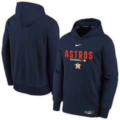 MLB Houston Astros Nike Youth Authentic Collection Therma-FIT Hoodie