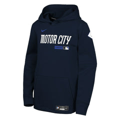 MLB Detroit Tigers Nike Youth Authentic Collection City Connect Therma-FIT Hoodie