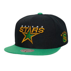 NHL Black Dallas Stars Mitchell & Ness Legendary Away Snapback Hat