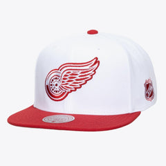 NHL White Detroit Red Wings Mitchell & Ness Legendary Home Snapback Hat