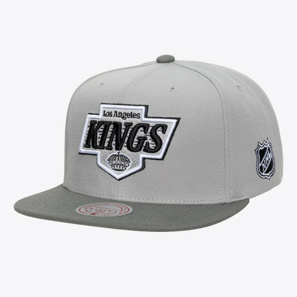 NHL Gray Los Angeles Kings Mitchell & Ness Legendary Home Snapback Hat