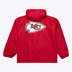 Coaches Full-Snap Hooded Windbreaker Jacket - Kansas City Chiefs