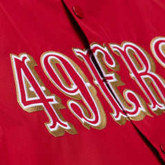 Coaches Full-Snap Hooded Windbreaker Jacket - San Francisco 49ers