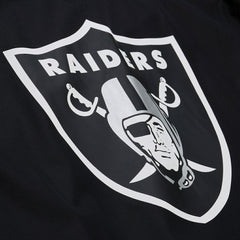Coaches Full-Snap Hooded Windbreaker Jacket - Las Vegas Raiders