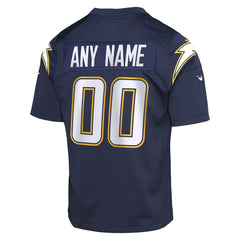 Youth Alternate Super Chargers Game Custom Jersey - Los Angeles Chargers