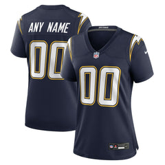 Women's Alternate Super Chargers Game Custom Jersey - Los Angeles Chargers