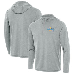 NBA Oklahoma City Thunder Antigua 2025 NBA Finals Champions Tidy Quarter-Zip Hoodie