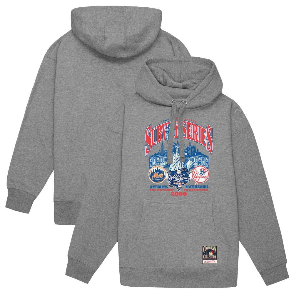 MLB New York Yankees vs. New York Mets Mitchell & Ness 2000 World Series Pullover Hoodie