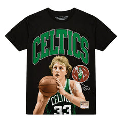 NBA Larry Bird Boston Celtics Hardwood Classics Player Arch T-Shirt