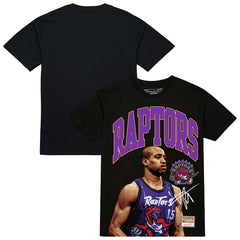 NBA Vince Carter Toronto Raptors Hardwood Classics Player Arch T-Shirt