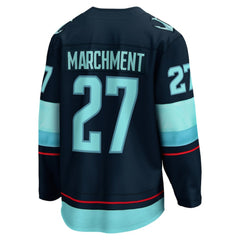NHL Deep Sea Blue Mason Marchment Seattle Kraken Fanatics Home Breakaway Jersey