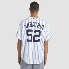 MLB CC Sabathia New York Yankees Nike 2025 Baseball Hall of Fame Name & Number Retired Replica Jersey