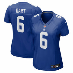 Jaxson Dart Women's Team Game Jersey - New York Giants