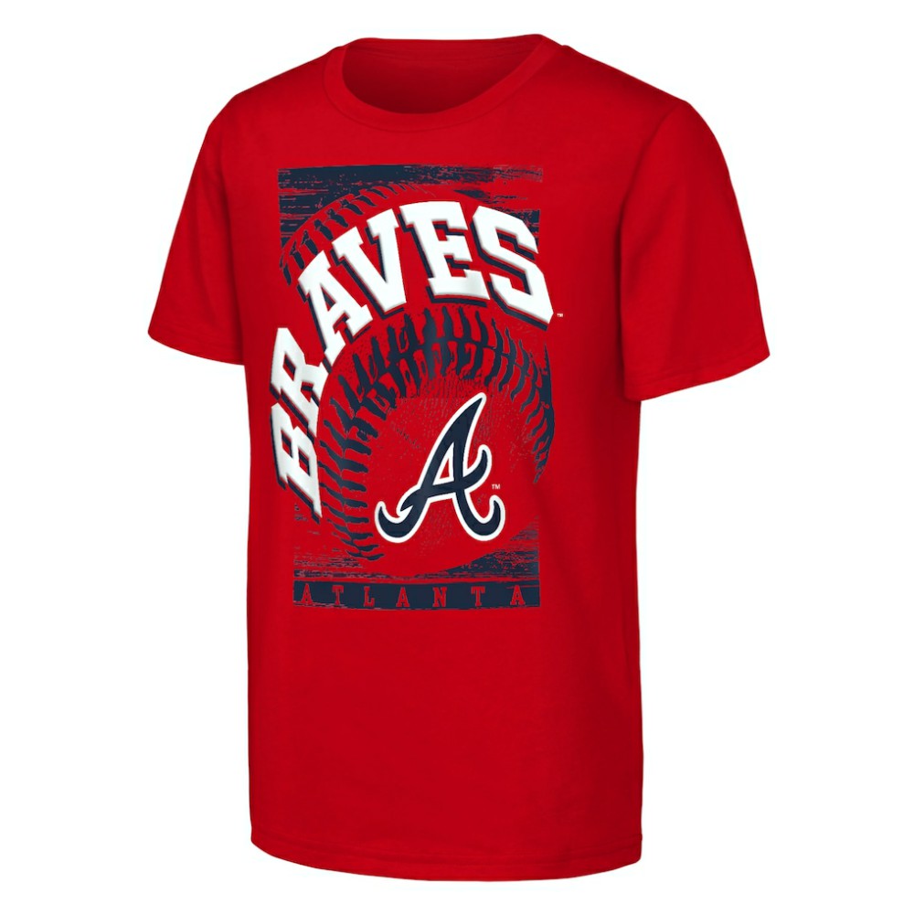MLB Atlanta Braves Outerstuff Youth Speed Pitch T-Shirt