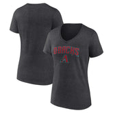 MLB Arizona Diamondbacks Women's Team Lockup V-Neck T-Shirt