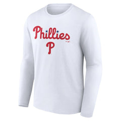 MLB Philadelphia Phillies Team Lockup Long Sleeve T-Shirt