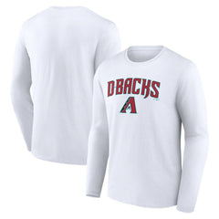 MLB Arizona Diamondbacks Team Lockup Long Sleeve T-Shirt