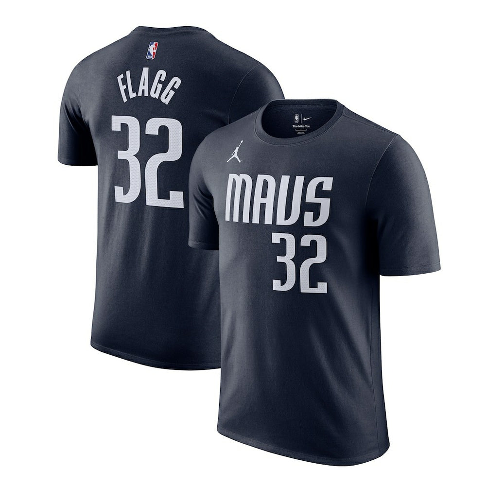 NBA Cooper Flagg Dallas Mavericks Jordan Brand 2025 NBA Draft First Round Pick Statement Edition Name & Number T-Shirt