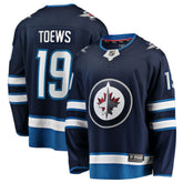 NHL Navy Jonathan Toews Winnipeg Jets Fanatics Home Breakaway Jersey