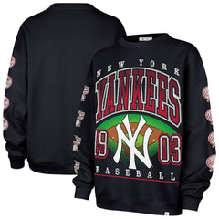 MLB New York Yankees '47 Women's Trendy Team Go Big Oversized Sweatshirt