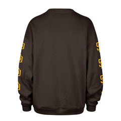 MLB San Diego Padres '47 Women's Trendy Team Go Big Oversized Sweatshirt