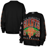 MLB San Francisco Giants '47 Women's Trendy Team Go Big Oversized Sweatshirt