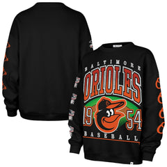 MLB Baltimore Orioles '47 Women's Trendy Team Go Big Oversized Sweatshirt