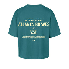 MLB Atlanta Braves '47 Women's Contemporary Basics Leon City T-Shirt