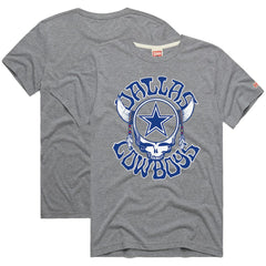 Homage NFL x Grateful Dead Tri-Blend T-Shirt - Dallas Cowboys