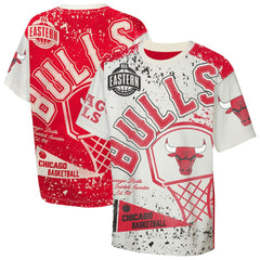 NBA Chicago Bulls Outerstuff Youth Top Player All-Over-Print T-Shirt sale