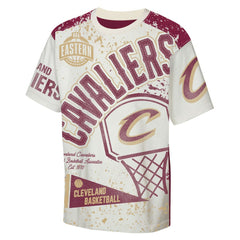 NBA Cleveland Cavaliers Outerstuff Youth Top Player All-Over-Print T-Shirt sale