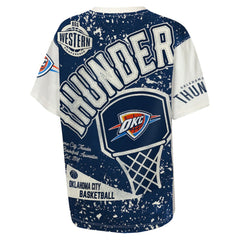 NBA Oklahoma City Thunder Outerstuff Youth Top Player All-Over-Print T-Shirt
