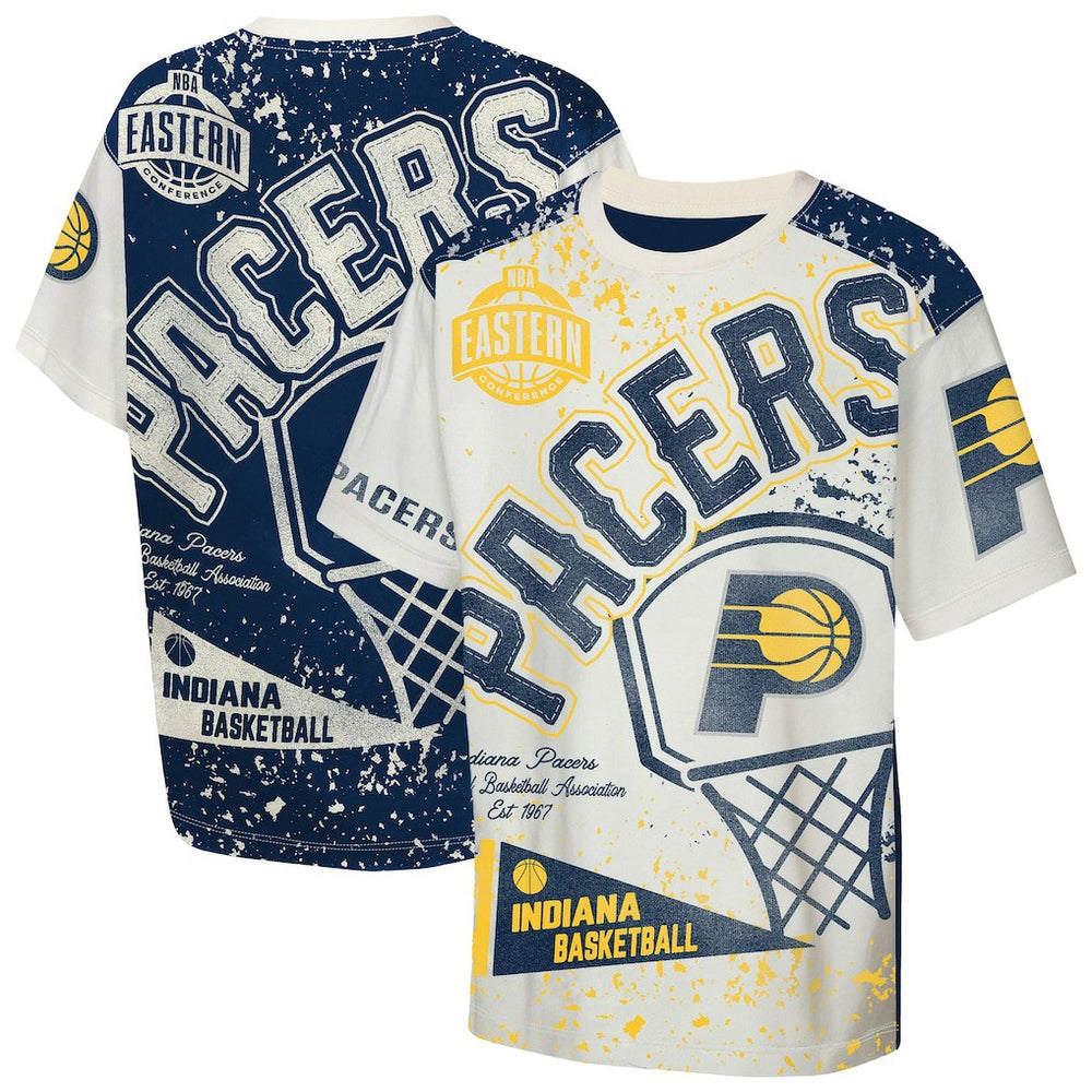 NBA Indiana Pacers Outerstuff Youth Top Player All-Over-Print T-Shirt