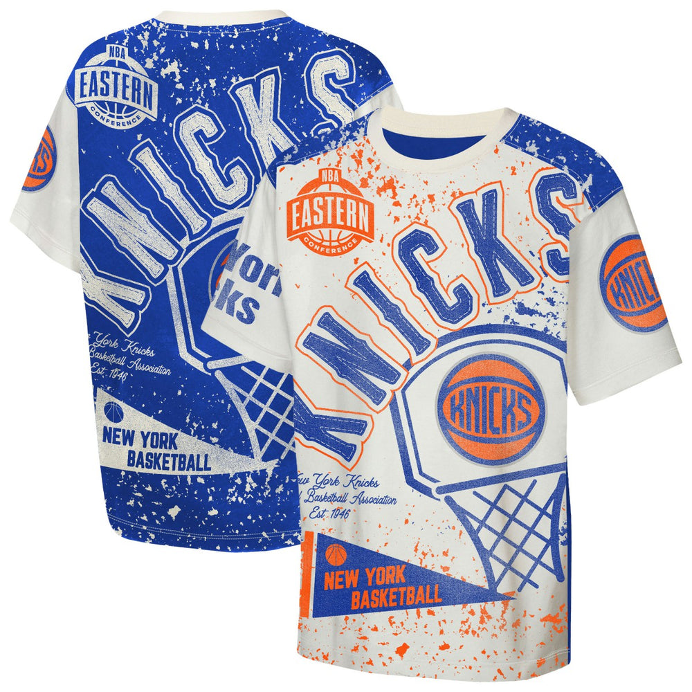 NBA New York Knicks Outerstuff Youth Top Player All-Over-Print T-Shirt