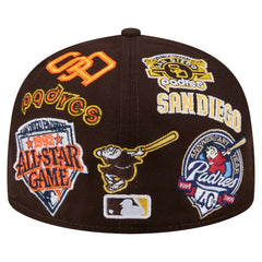 MLB San Diego Padres New Era All Over 59FIFTY Fitted Hat