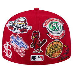 MLB St. Louis Cardinals New Era All Over 59FIFTY Fitted Hat