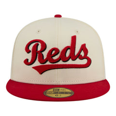 MLB Cincinnati Reds New Era Two-Tone Stitch 59FIFTY Fitted Hat
