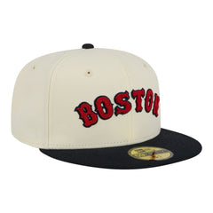 MLB Boston Red Sox New Era Two-Tone Stitch 59FIFTY Fitted Hat