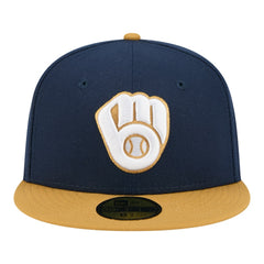 MLB Milwaukee Brewers New Era Two-Tone Color Pack 59FIFTY Fitted Hat