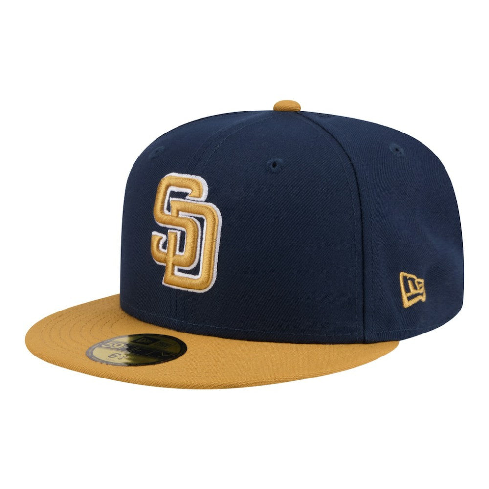 MLB San Diego Padres New Era Two-Tone Color Pack 59FIFTY Fitted Hat