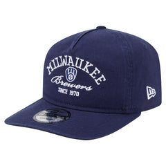 MLB Milwaukee Brewers New Era Stacked 19TWENTY Adjustable Hat